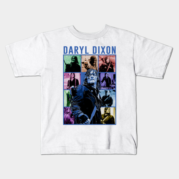 Iconic Collage Collection // Daryl Dixon Kids T-Shirt by Tv Moments