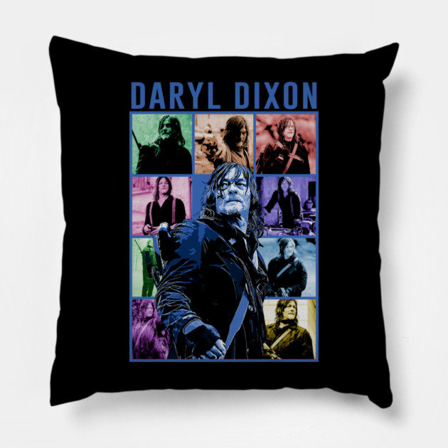 Iconic Collage Collection // Daryl Dixon Pillow by Tv Moments