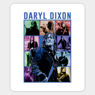 Iconic Collage Collection // Daryl Dixon Magnet