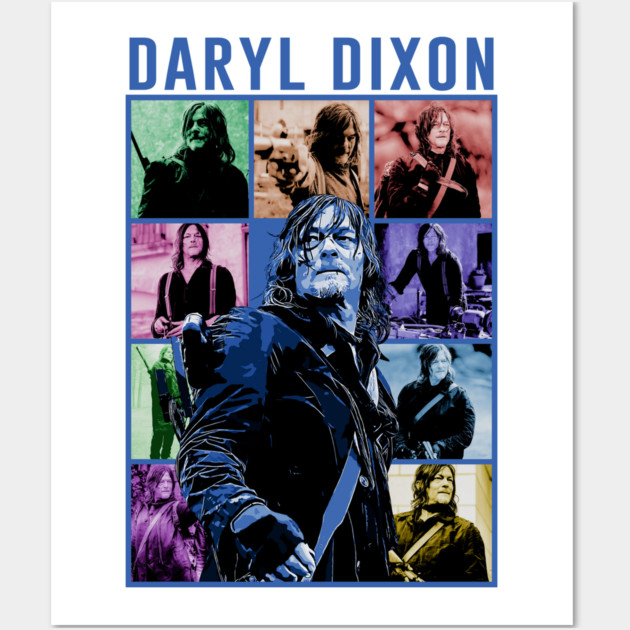 Iconic Collage Collection // Daryl Dixon Wall Art by Tv Moments