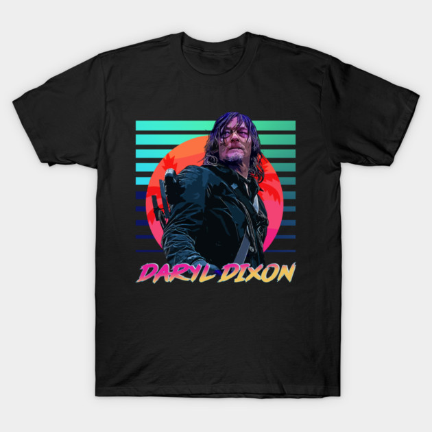Neon Dreams Series // Daryl Dixon T-Shirt by Tv Moments