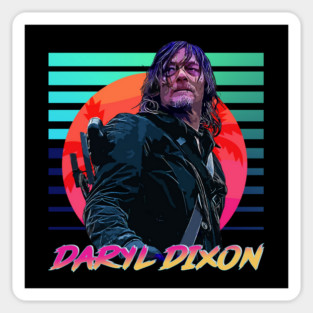 Neon Dreams Series // Daryl Dixon Magnet