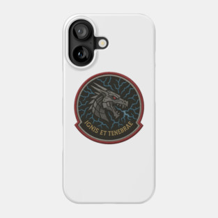 Ignis et Tenebrae – Dragon Military Patch Phone Case