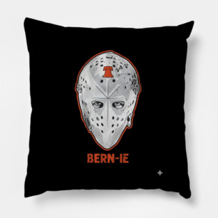 The Bernie Parent Mask '70s Legend Pillow