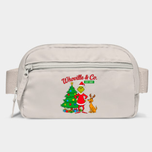 Whoville & Co Grinch Christmas Vintage Holiday Bag