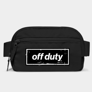 Off Duty – Black Funny Day Off Oasis Style Britpop Bag
