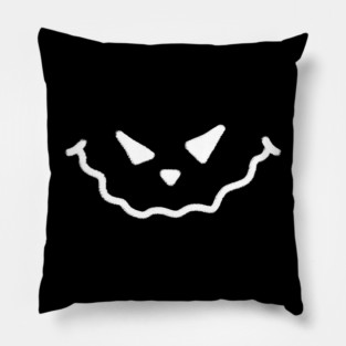 PUMPKIN EYES - [ white version ] Pillow