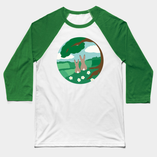 Watchers Baseball T-Shirt by DeguArts