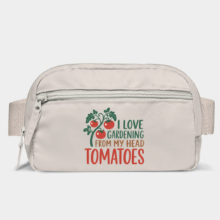 Funny Saying I Love Gardening Bag