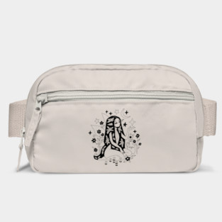 Moonlight Garden Floral Elf Anime Celestial Fairy Girl pixel ms paint '98 Bag