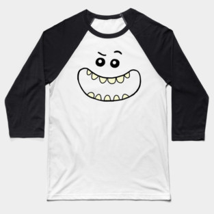 Cartoon Eyes Baseball T-Shirt