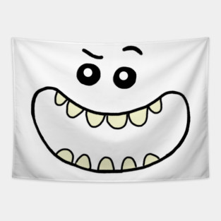 Cartoon Eyes Tapestry