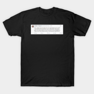 weird twitter trump pizza T-Shirt