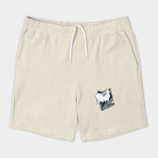 Feathered Athlete Gamecock Art Design Tee Shorts
