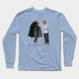 The Man in a Cape Long Sleeve T-Shirt