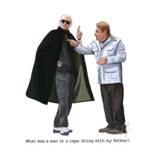 The Man in a Cape T-Shirt