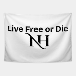 Live Free or Die Tapestry