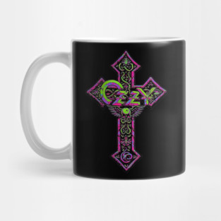 Ozzy Osbourne Gothic Cross Mug