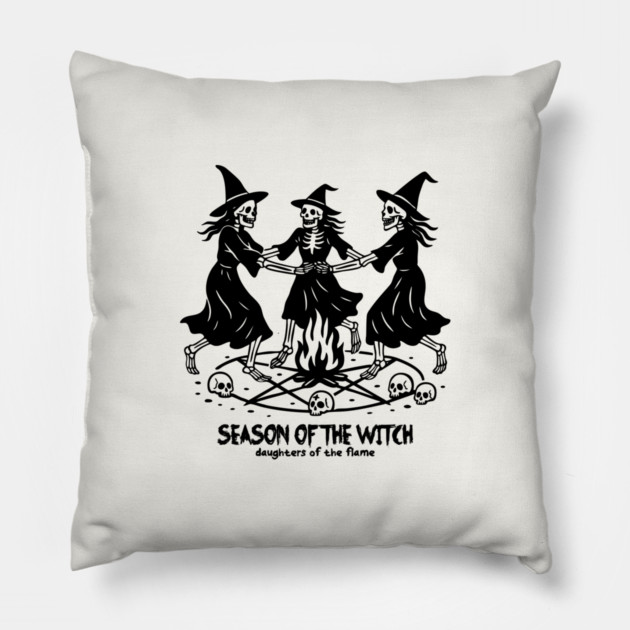 SEASON OF THE WITCH Pillow by Fabrik
