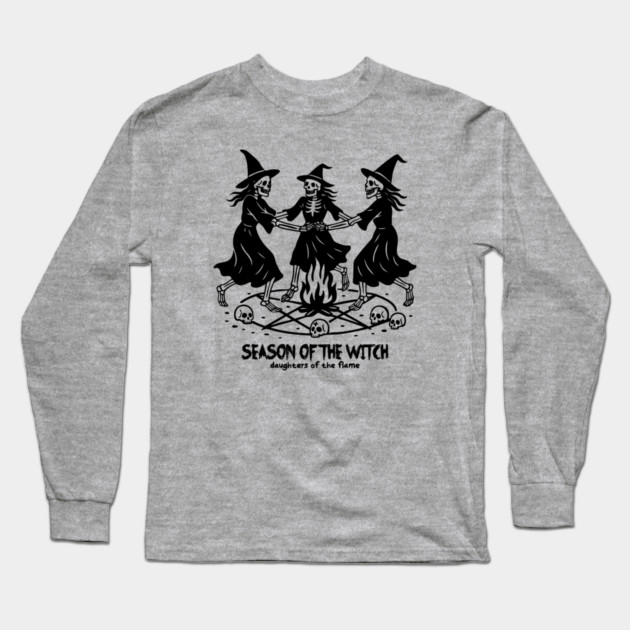 SEASON OF THE WITCH Long Sleeve T-Shirt by Fabrik