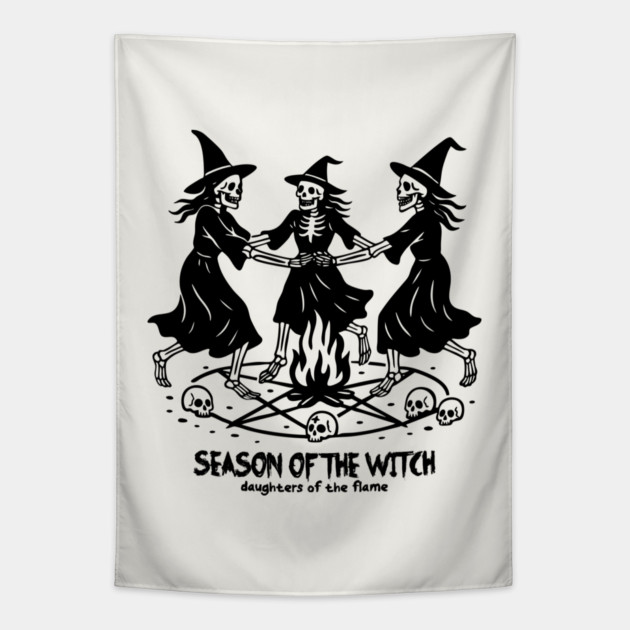 SEASON OF THE WITCH Tapestry by Fabrik