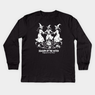 SEASON OF THE WITCH Kids Long Sleeve T-Shirt