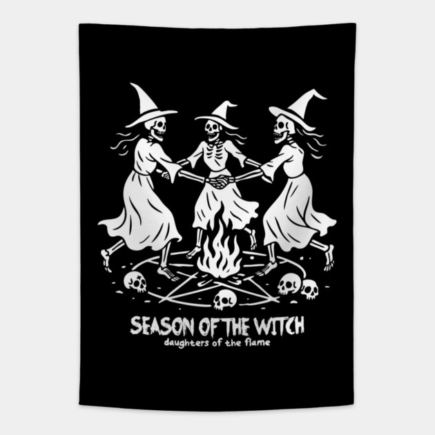SEASON OF THE WITCH Tapestry by Fabrik