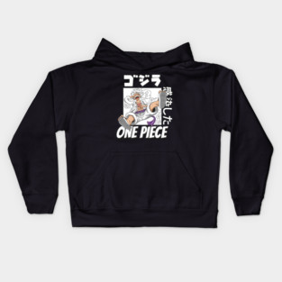 One piece anime Kids Hoodie