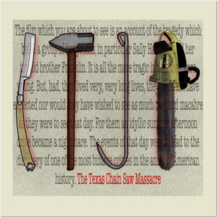 Texas Chainsaw Massacre Posters and Art