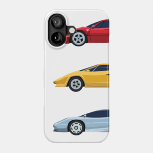 European Dream Cars; early 90s heroes Phone Case