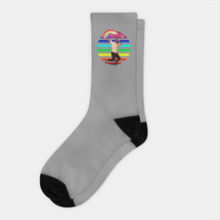 Reading rainbow Socks