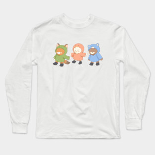 Cute Kigurumi Costume Design Long Sleeve T-Shirt