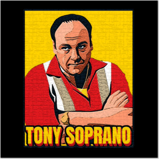 Tony soprano Posters and Art