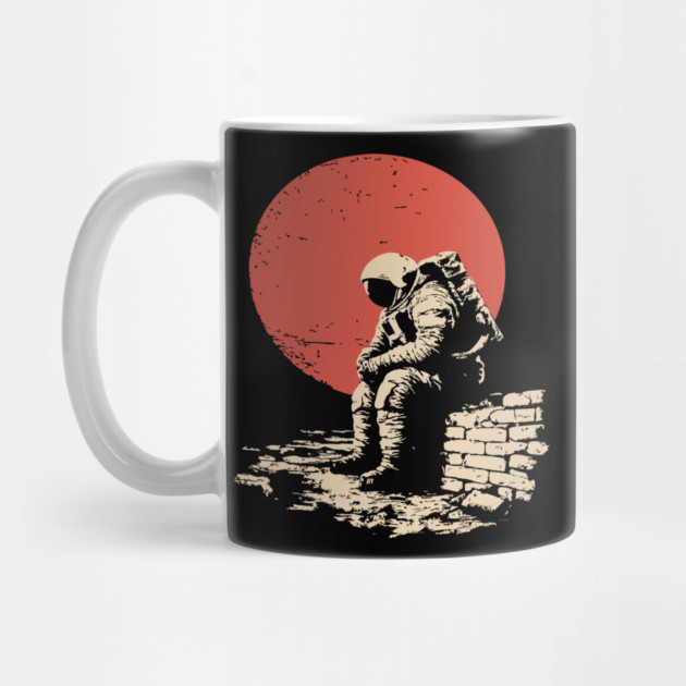 Cosmic Blues Sad Astronaut by TuncGK