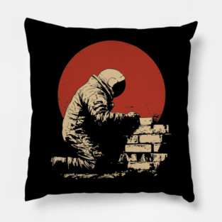 Building a Better Universe, One Brick at a Time Pillow