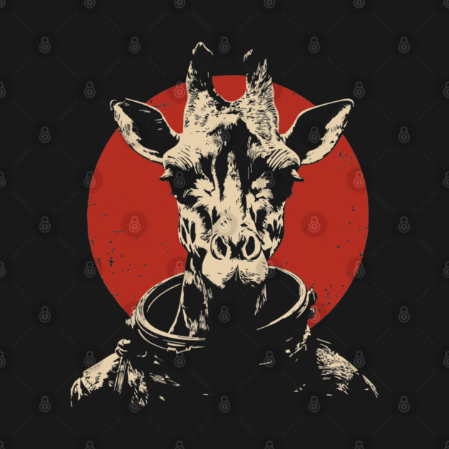 High Orbit Giraffe Astronaut by TuncGK