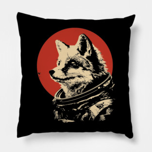 Sly Fox Astronaut in Space Pillow