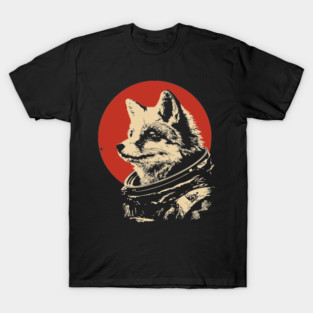 Sly Fox Astronaut in Space T-Shirt