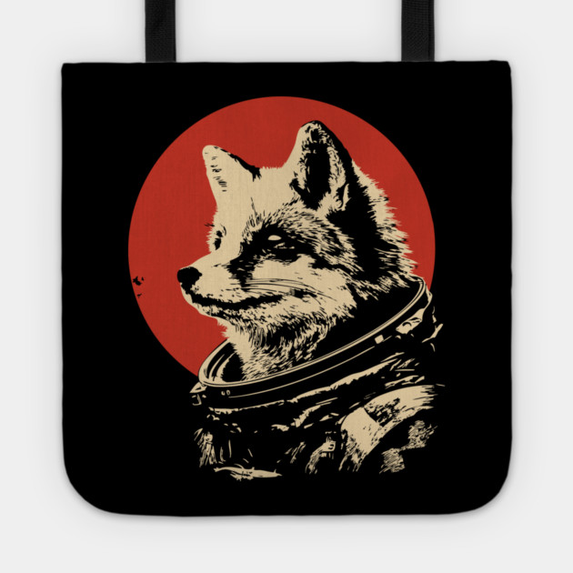 Sly Fox Astronaut in Space Tote by TuncGK