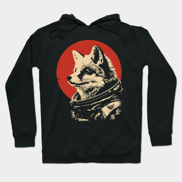 Sly Fox Astronaut in Space Hoodie by TuncGK