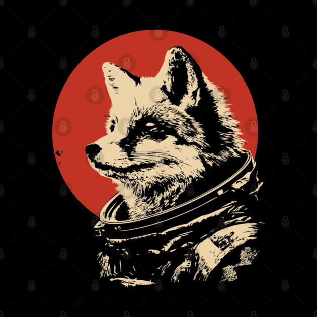 Sly Fox Astronaut in Space by TuncGK