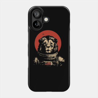 King of the Cosmos Lion Astronaut Phone Case