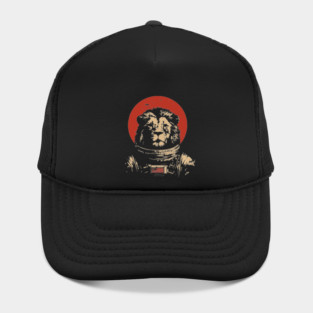 King of the Cosmos Lion Astronaut Hat