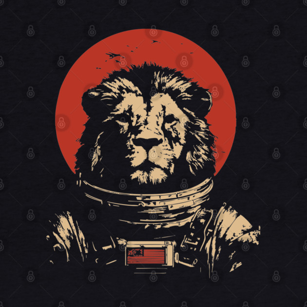 King of the Cosmos Lion Astronaut by TuncGK