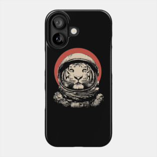 Stellar Stripes Tiger Astronaut Phone Case