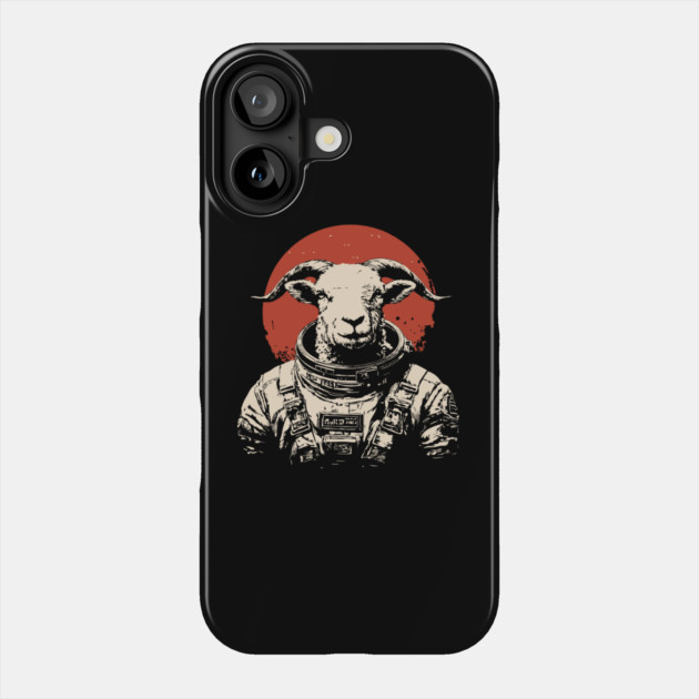 The G.O.A.T. Astronaut Phone Case by TuncGK