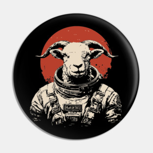 The G.O.A.T. Astronaut Pin