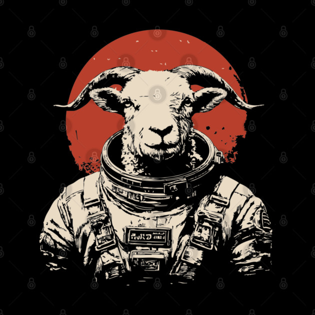 The G.O.A.T. Astronaut by TuncGK