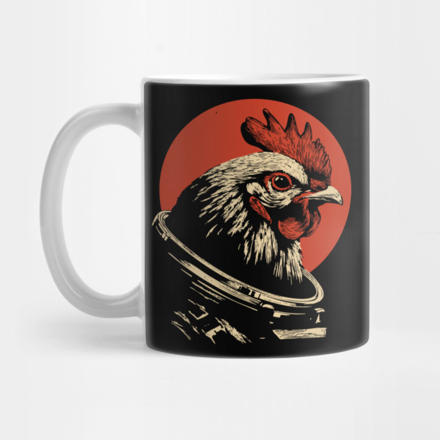 Galactic Cluck Chicken Astronaut by TuncGK
