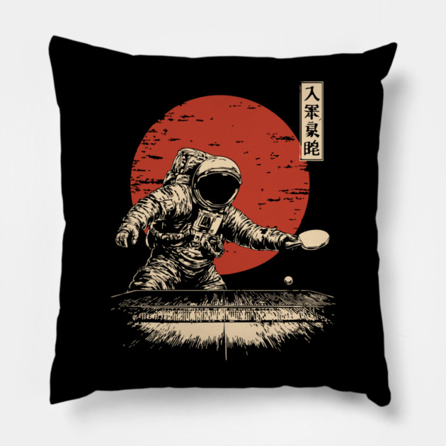 Zero-G Ping Pong Champion Pillow by TuncGK